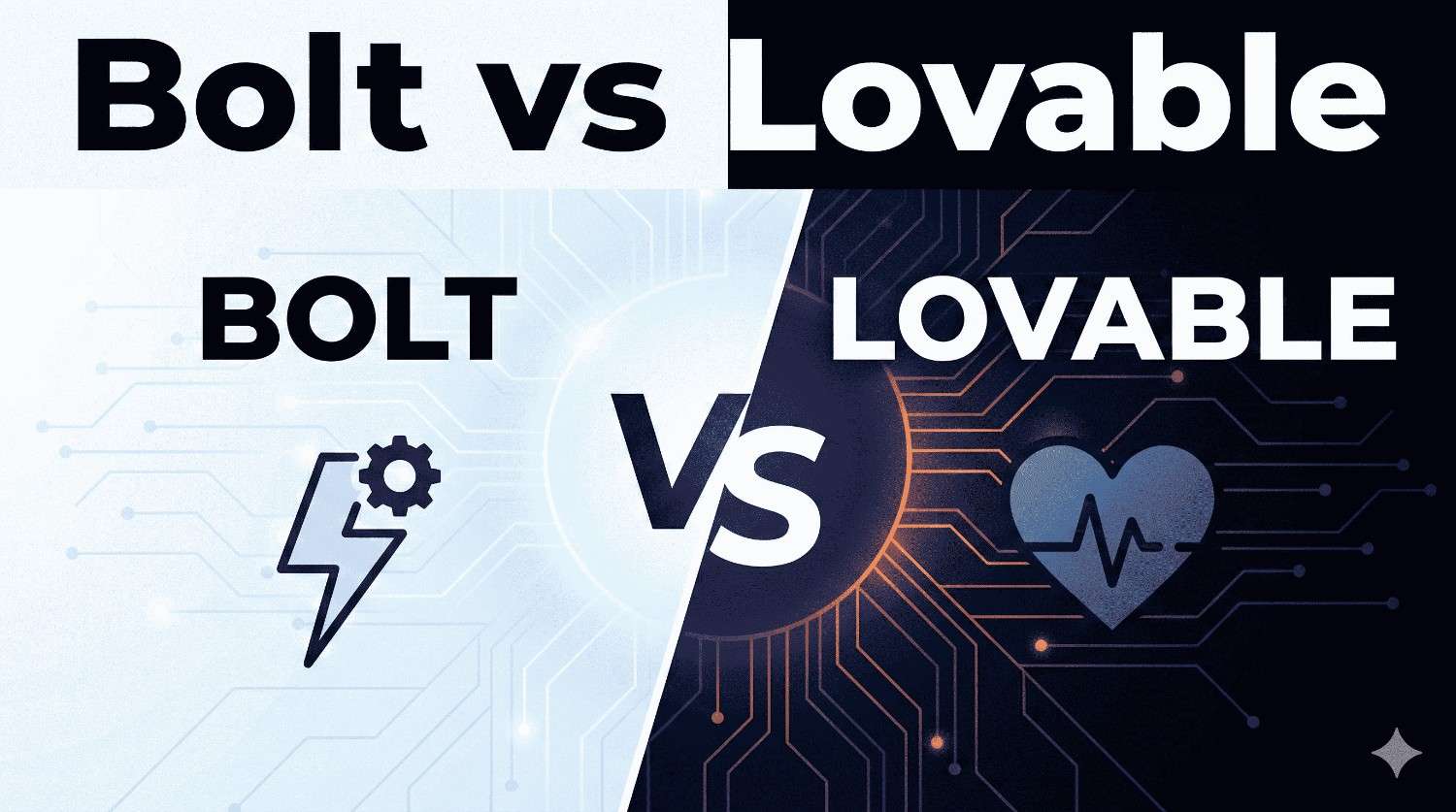 Bolt vs Lovable: Comparison 2026